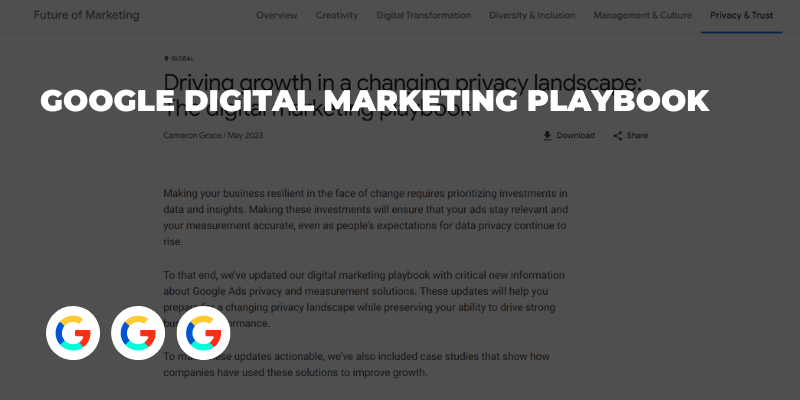 Google Digital Marketing Playbook