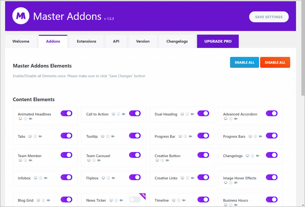 Elementor Addon for WordPress